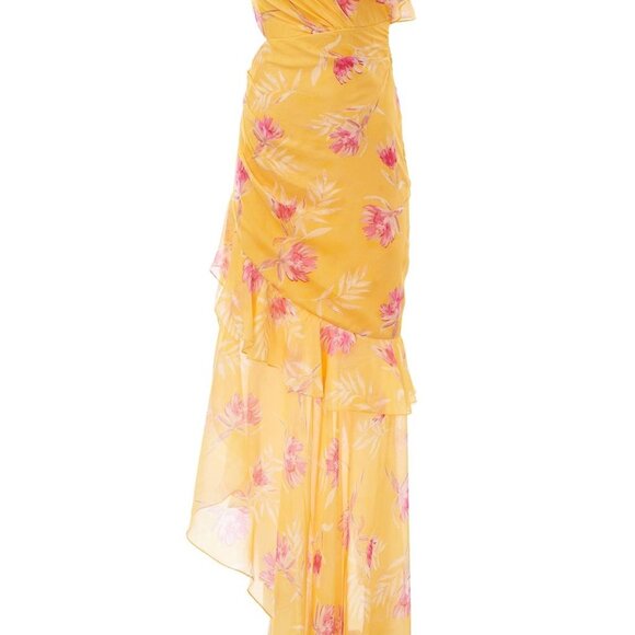 AMUR VI GOWN GOLDEN YELLOW - Picture 4 of 11